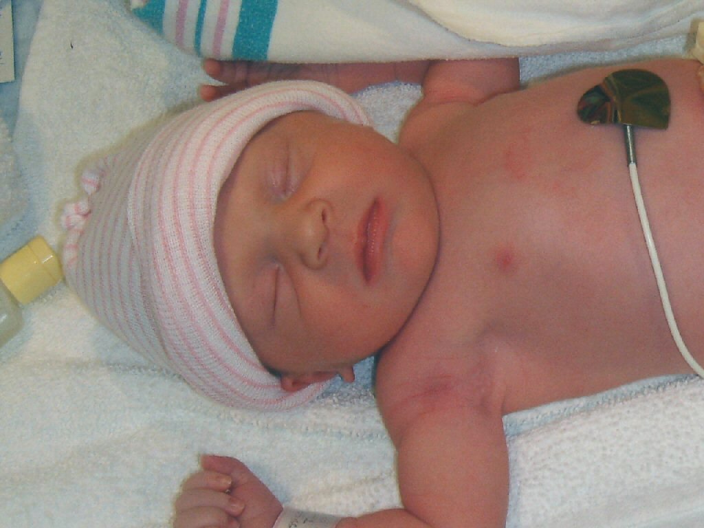 Addison on her birth day