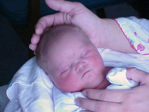 Anna on her birth day