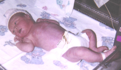 Jaylynn on her birth day